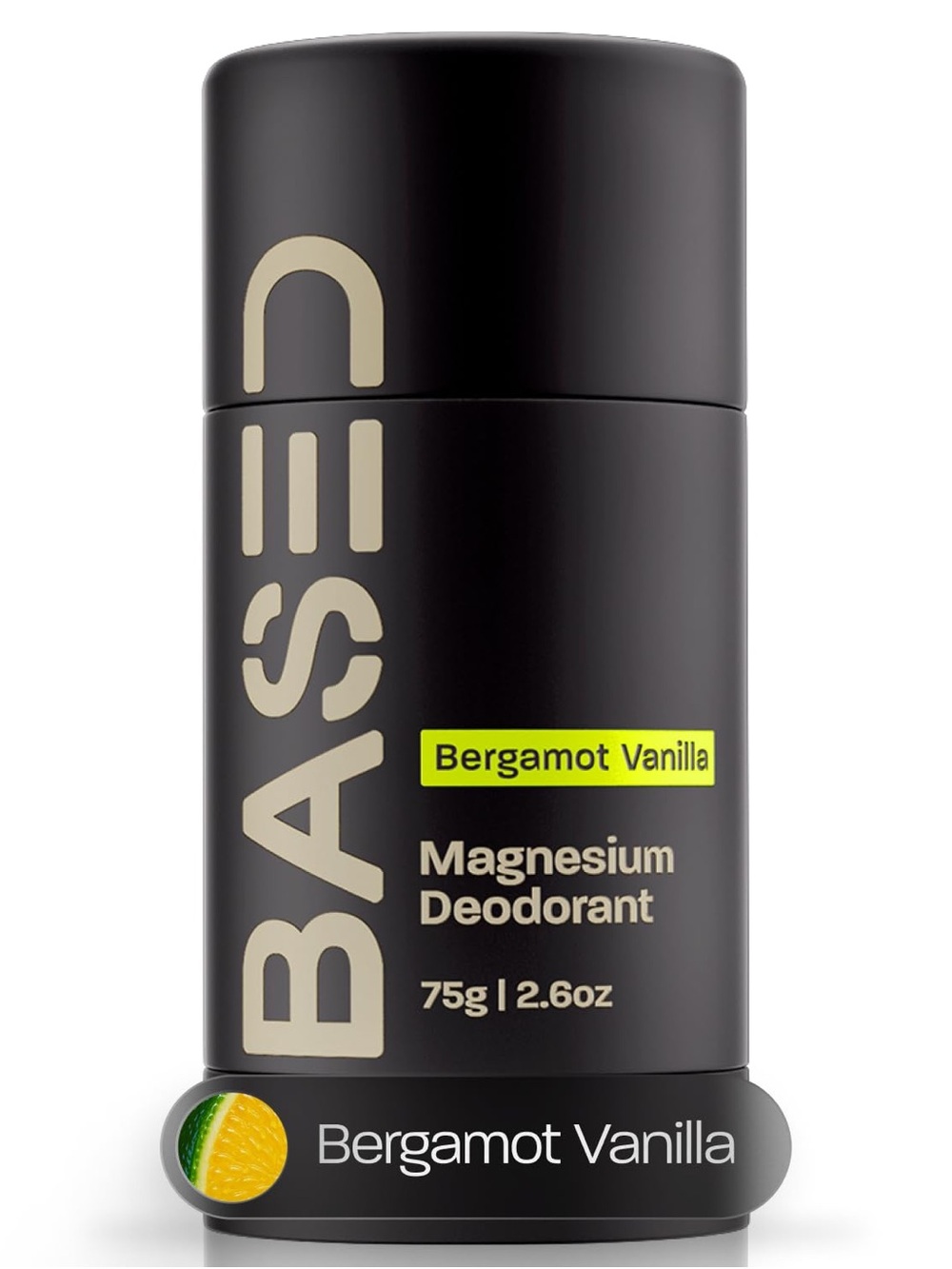 BASED Bodyworks Bergamot Vanilla Deodorant 2.6 oz New In Box